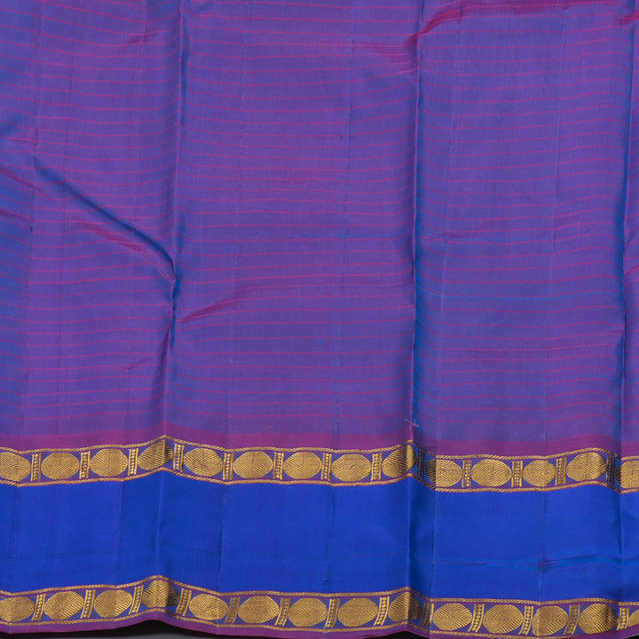 Hayagrivas Sky Blue Handloom Kanjivaram Silk Saree BBD1165K1-6