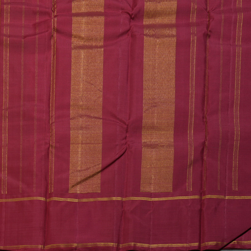 Hayagrivas Handloom Kanjivaram Silk Saree in Sunshine Yellow Color BBD1167K6-1