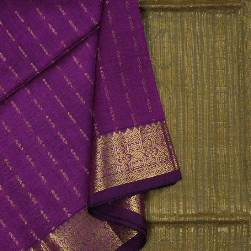 Hayagrivas Handloom Silk Cotton Saree BBD1174K2-9