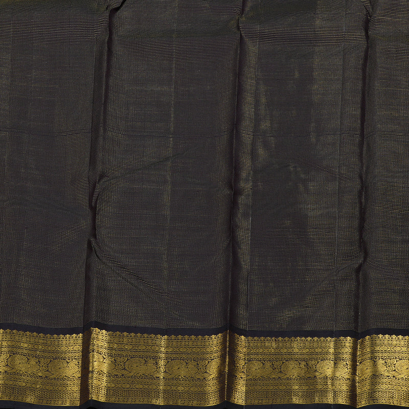 Hayagrivas Red Handloom Vairaoosi Kanjivaram Silk Saree with Black Border BBD1187K8-1