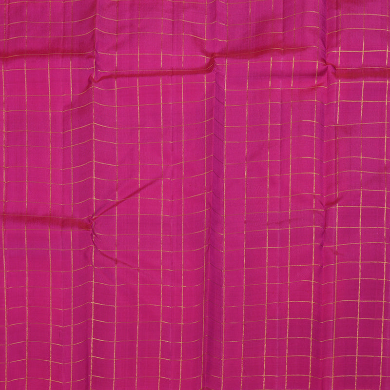 Hayagrivas Multi Color Checks Handloom Kanjivaram Silk Saree BBD1201K1-2