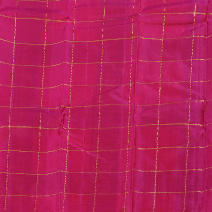 Hayagrivas Multi Color Checks Handloom Kanjivaram Silk Saree BBD1201K3-1