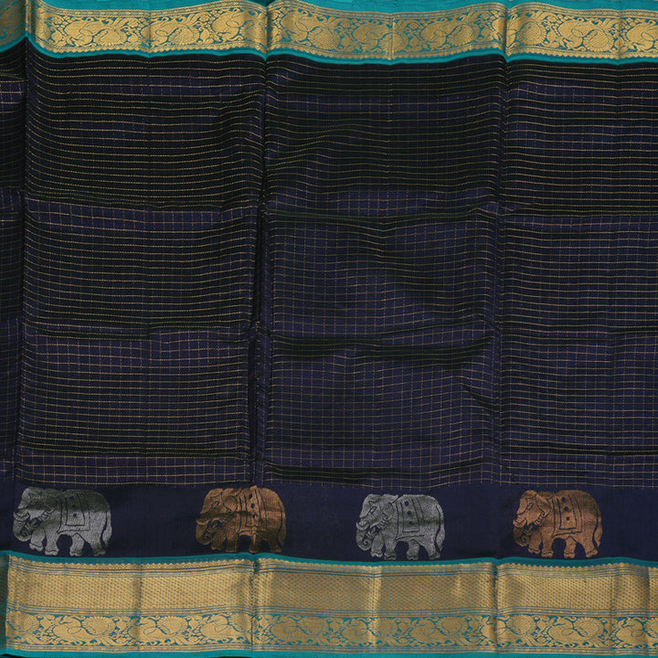 Hayagrivas Handloom Pure Silk Cotton Saree BBD1206K1-2