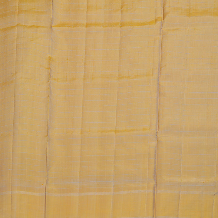 Hayagrivas Sandal Beige Handloom Soft Silk Saree with Mild Fawn Yellow Border BBD1211K2-4