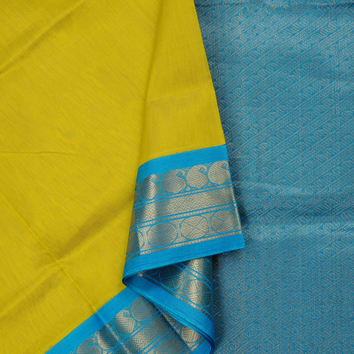 Hayagrivas Handloom Korvai Silk Cotton Saree BBD1216K9-23