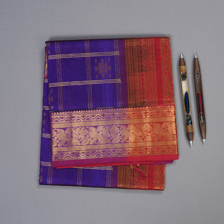 Hayagrivas Handloom Silk Cotton Saree BBD1220K3-3