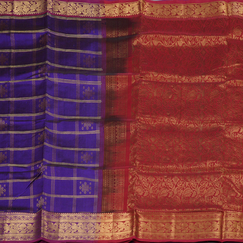 Hayagrivas Handloom Silk Cotton Saree BBD1220K3-3