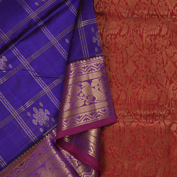 Hayagrivas Handloom Silk Cotton Saree BBD1220K3-3