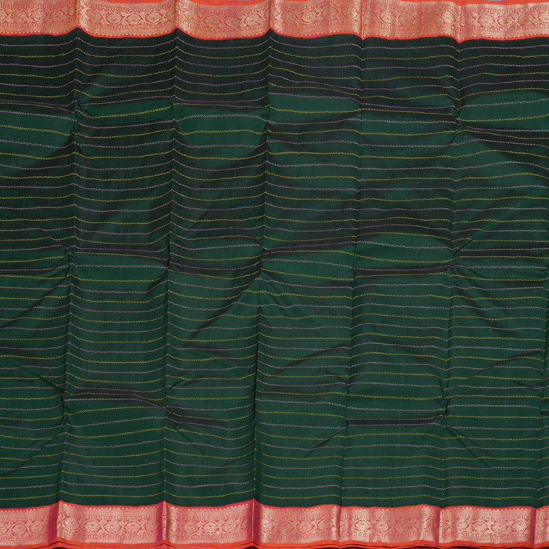 Hayagrivas Handloom Kanjivaram Korvai Veldhari Kanjivaram Silk Saree BBD1222K3-1