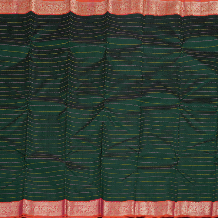 Hayagrivas Handloom Kanjivaram Korvai Veldhari Kanjivaram Silk Saree BBD1222K3-1