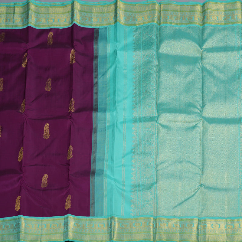 Hayagrivas Handloom Kanjivaram Silk Saree BBD1236K1-1