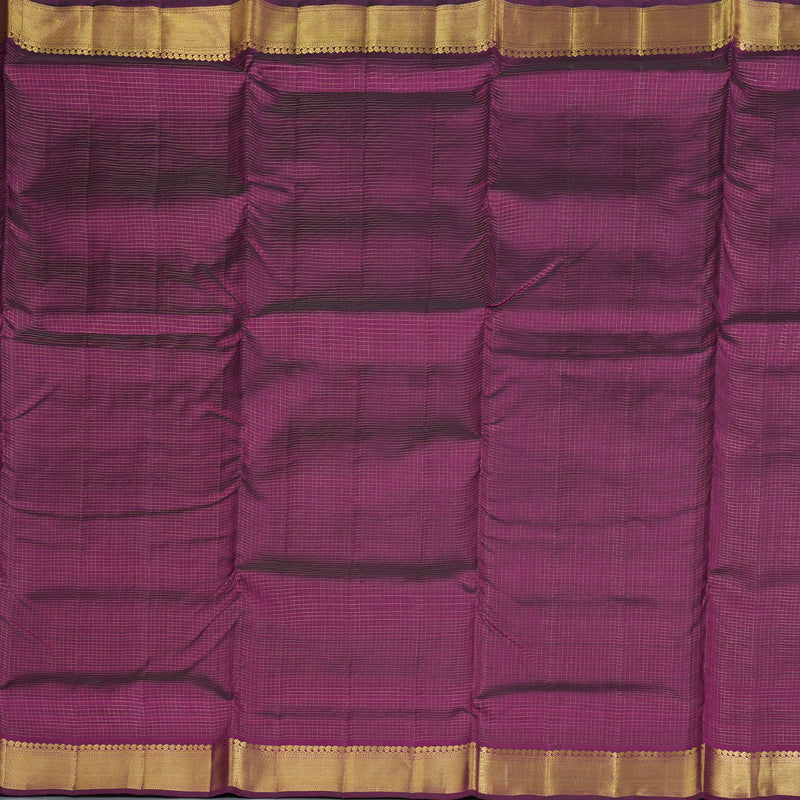 Hayagrivas Handloom Purple Jari Kattam Kanjivaram Silk Saree  BBD1238K38-1