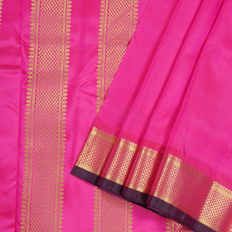 Hayagrivas Handloom Kanjivaram Ten Yards Silk Saree BBD1239K1-20