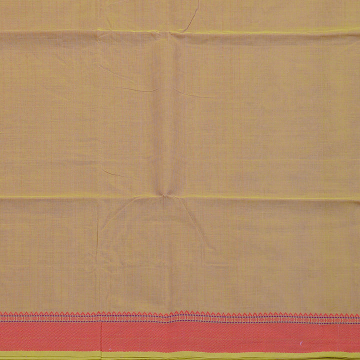 Hayagrivas Handloom Pure Cotton Saree in Ethereal Sandal BBD1247K6-2