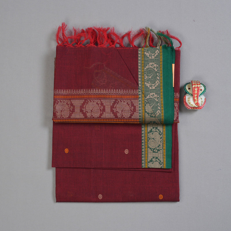 Hayagrivas Handloom Pure Cotton Saree BBD1268K12-1