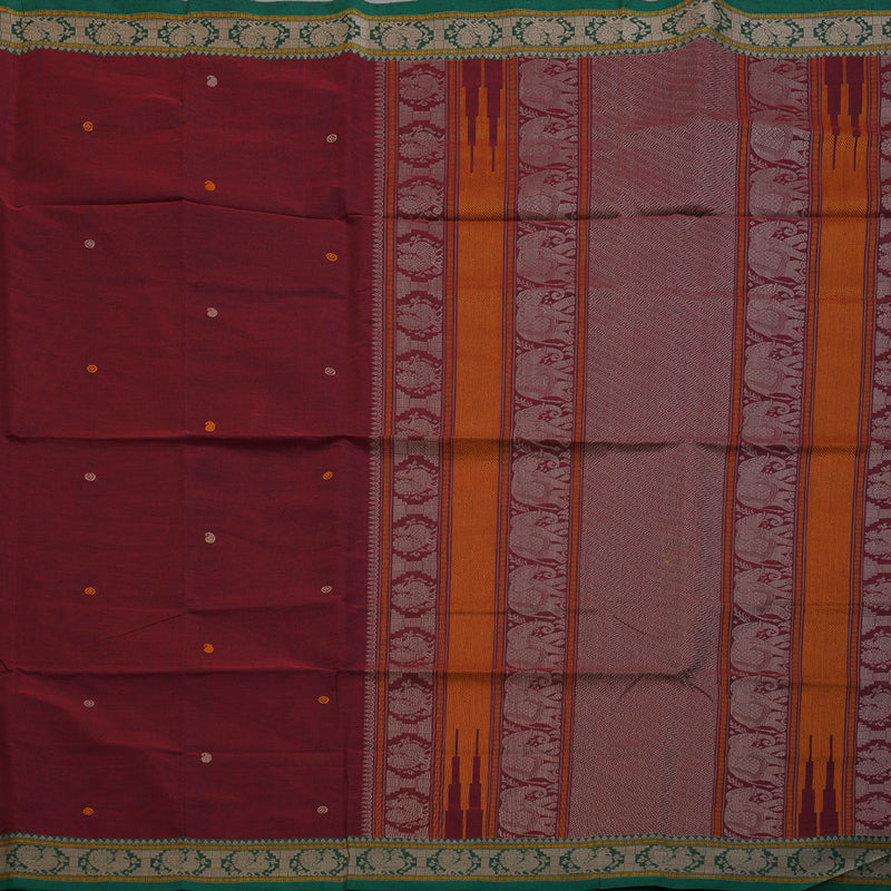 Hayagrivas Handloom Pure Cotton Saree BBD1268K12-1