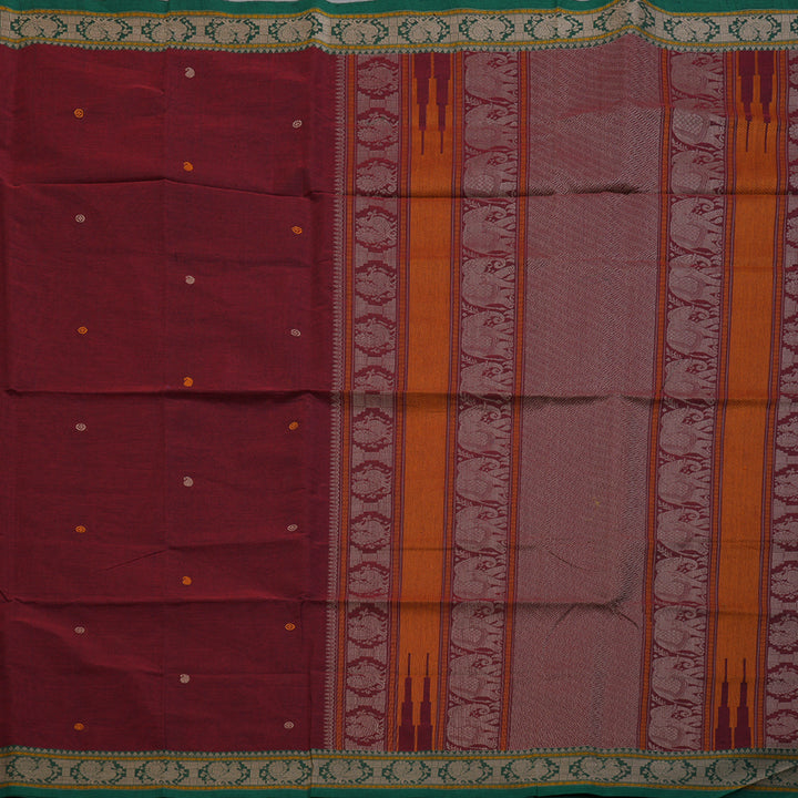 Hayagrivas Handloom Pure Cotton Saree BBD1268K12-1
