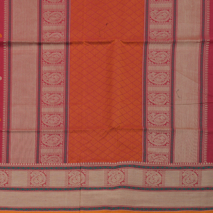 Hayagrivas Handloom Pure Cotton Saree BBD1268K9-1