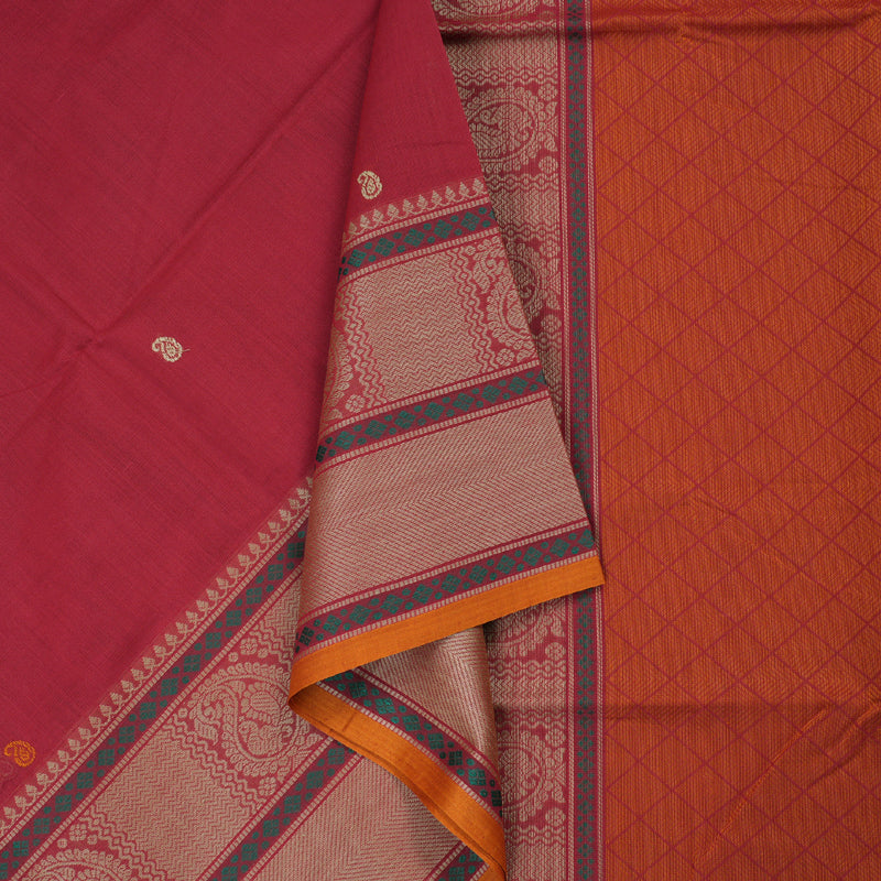 Hayagrivas Handloom Pure Cotton Saree BBD1268K9-1