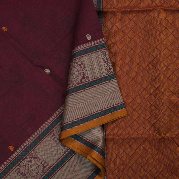 Hayagrivas Handloom Pure Cotton Saree BBD1268K9-2