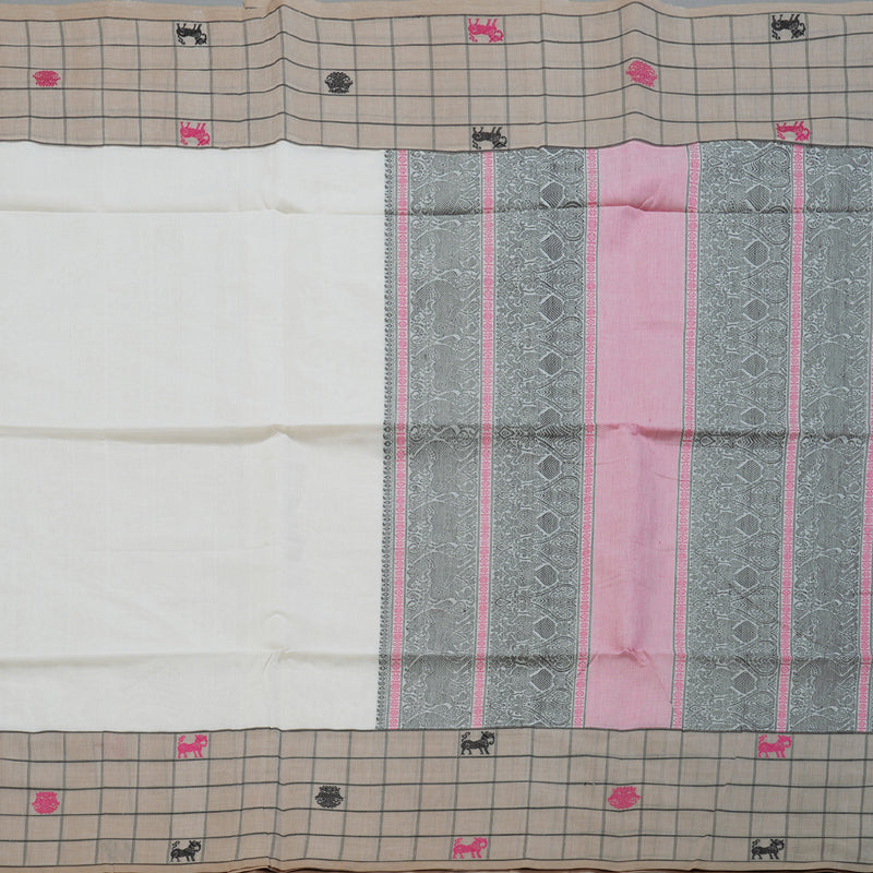 Hayagrivas Handloom Pure Kanchi Cotton Saree BBD1269K1-2