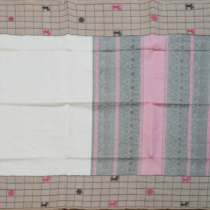 Hayagrivas Handloom Pure Kanchi Cotton Saree BBD1269K1-2