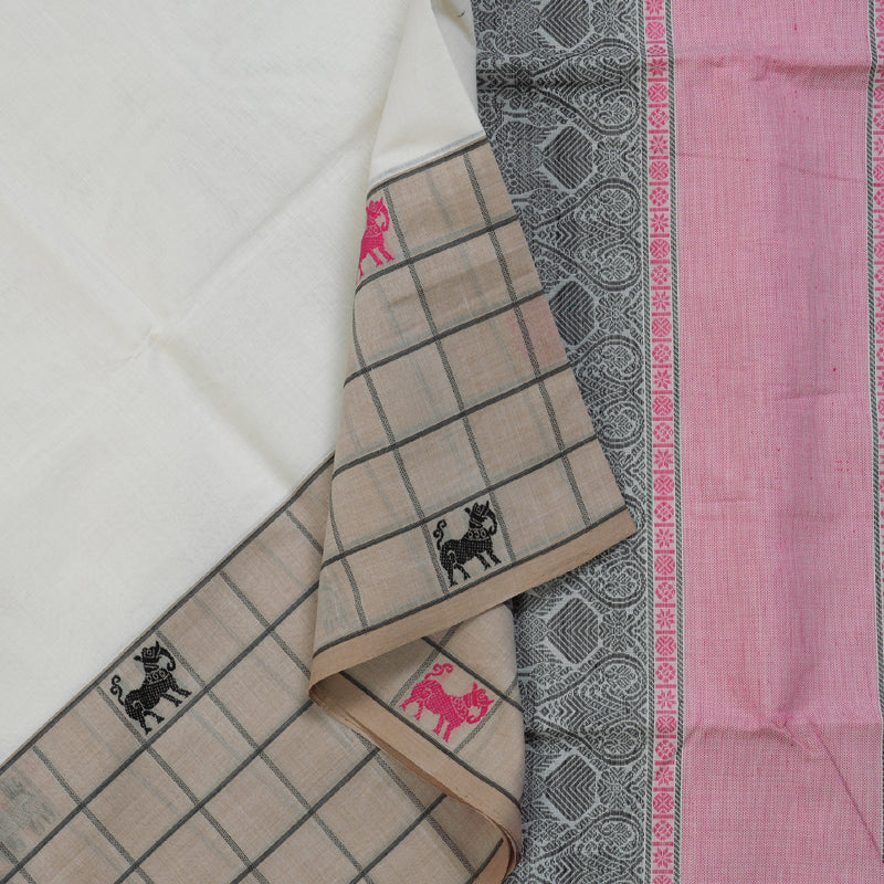 Hayagrivas Handloom Pure Kanchi Cotton Saree BBD1269K1-2