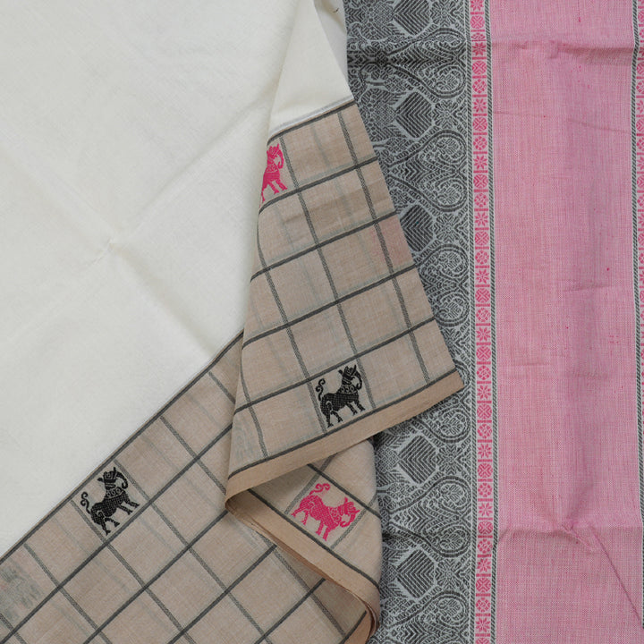 Hayagrivas Handloom Pure Kanchi Cotton Saree BBD1269K1-2