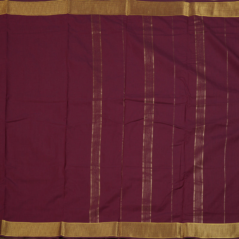 Hayagrivas Ten Yards Semi Silk Saree BBD1271K1-4