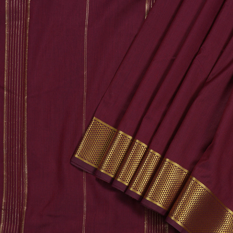 Hayagrivas Ten Yards Semi Silk Saree BBD1271K1-4