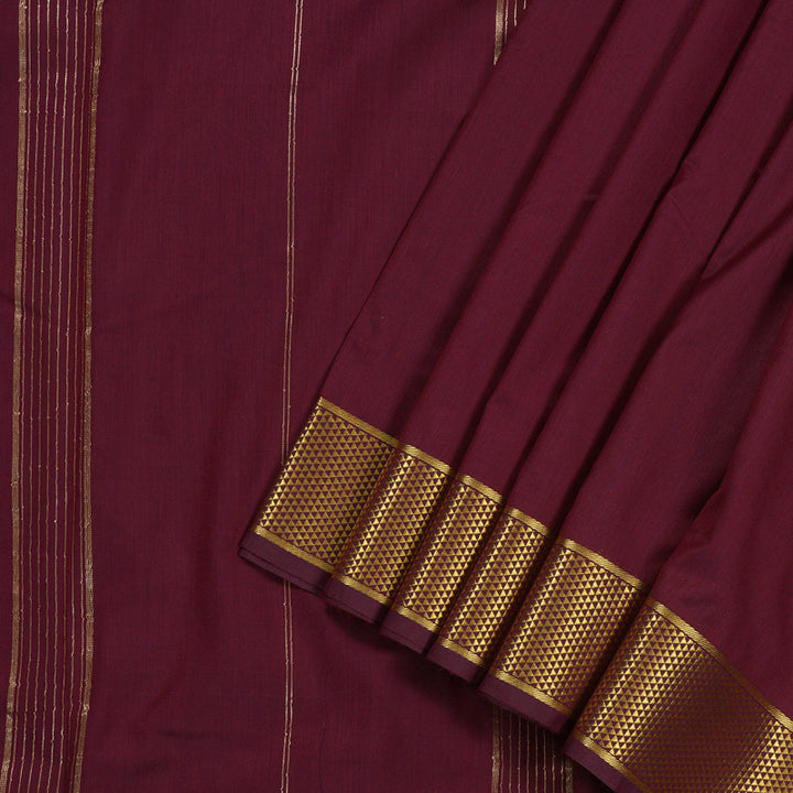Hayagrivas Ten Yards Semi Silk Saree BBD1271K1-4