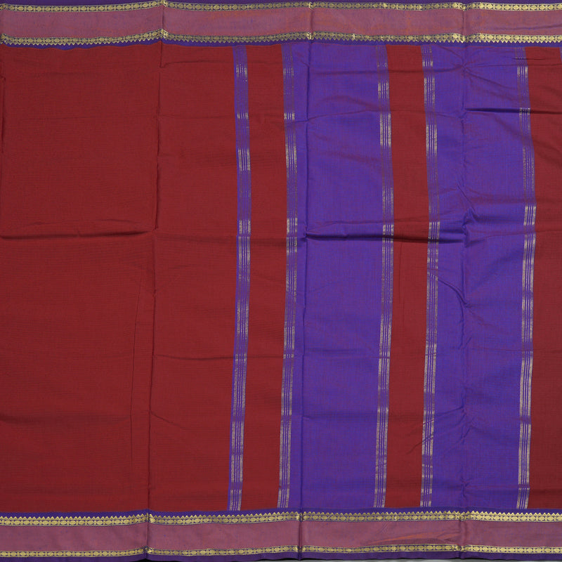 Hayagrivas Ten Yards Semi Silk Saree BBD1271K10-7