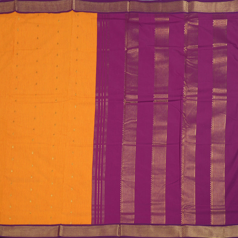 Hayagrivas Ten Yards Semi Silk Saree BBD1271K12-1