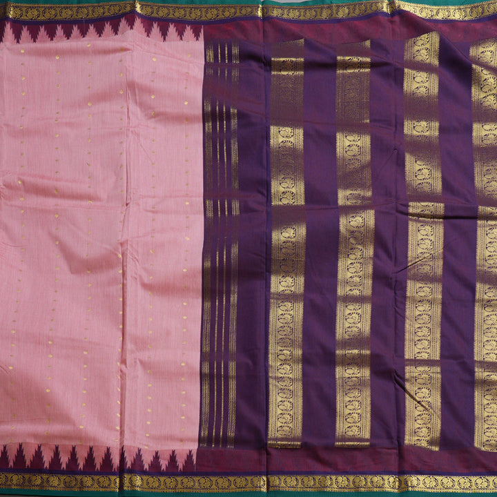 Hayagrivas Ten Yards Semi Silk Saree BBD1271K24-2