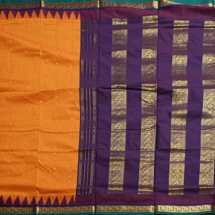 Hayagrivas Ten Yards Semi Silk Saree BBD1271K24-4