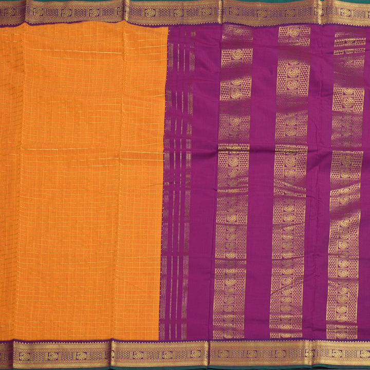 Hayagrivas Ten Yards Semi Silk Saree BBD1271K26-4