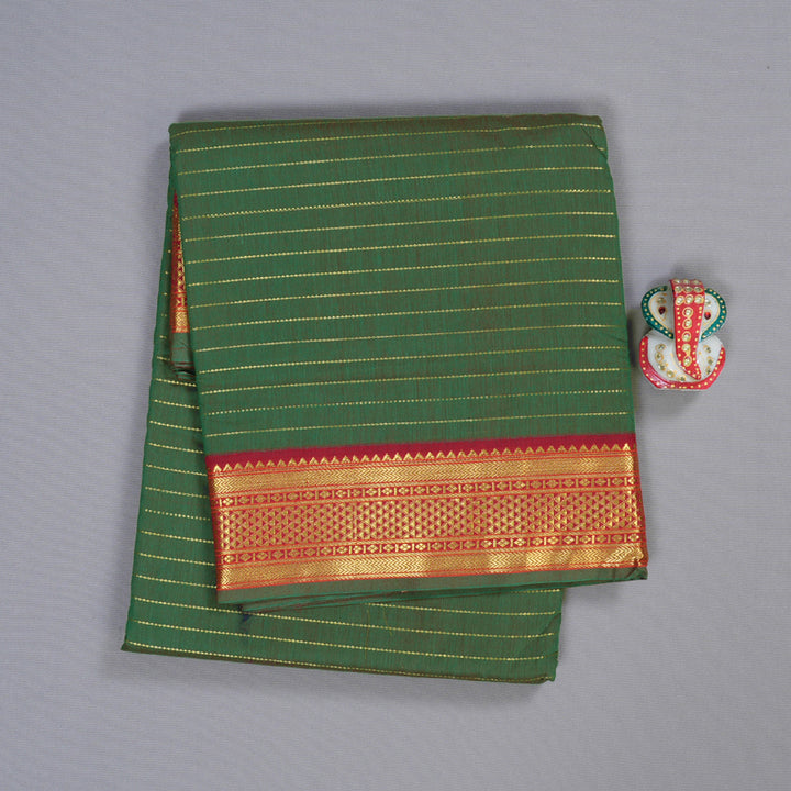 Hayagrivas Ten Yards Semi Silk Saree BBD1271K26-8
