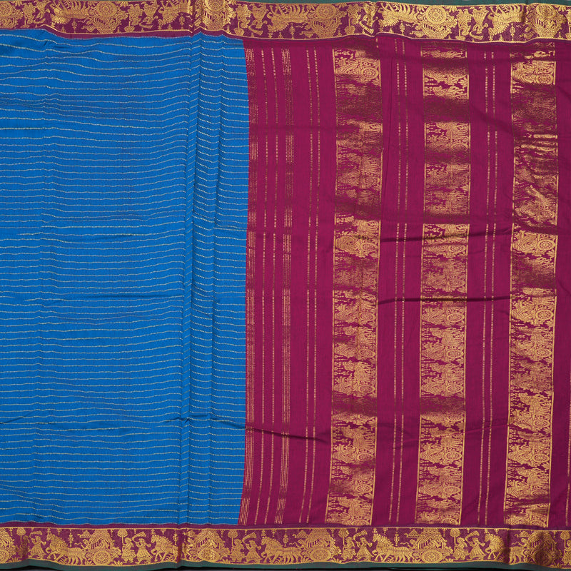 Hayagrivas Ten Yards Semi Silk Saree BBD1271K27-1