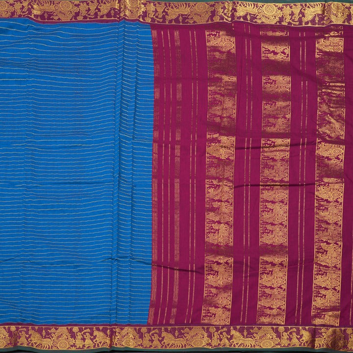 Hayagrivas Ten Yards Semi Silk Saree BBD1271K27-1