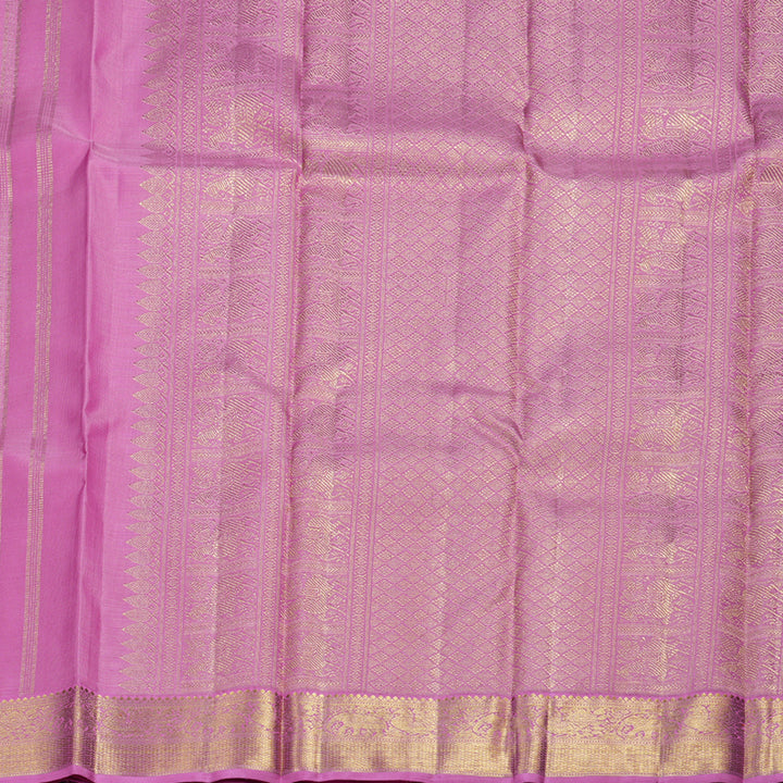 Hayagrivas Nice Pink Handloom Kanjivaram Silk Saree BBD1281K1-1