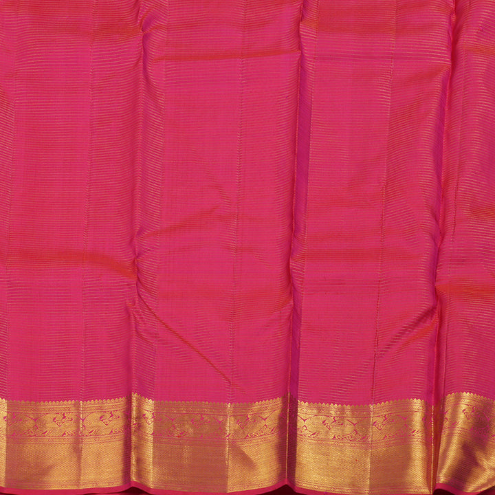 Hayagrivas Reddish Pink Handloom Kanjivaram Silk Saree BBD1294L4-1