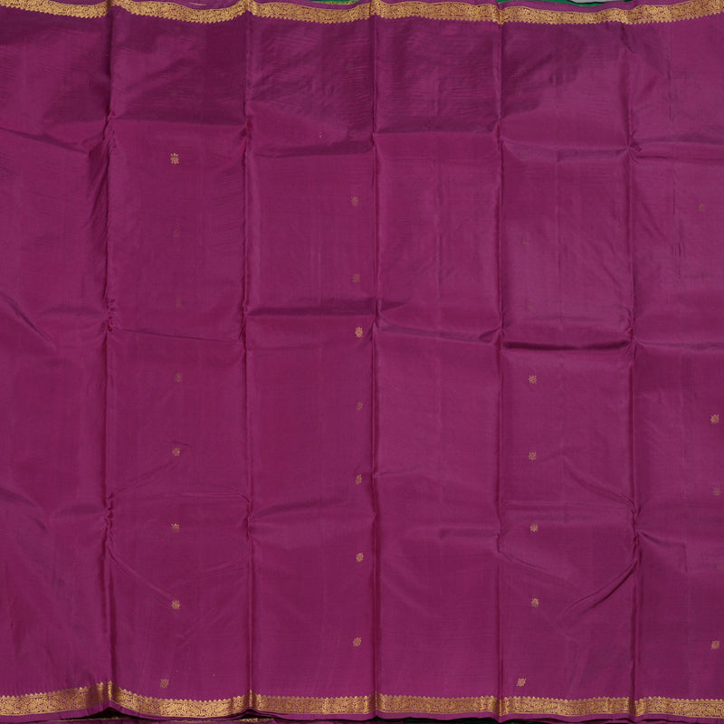 Hayagrivas Purple Handloom Kanjivaram Silk Saree BBD1296L1-11