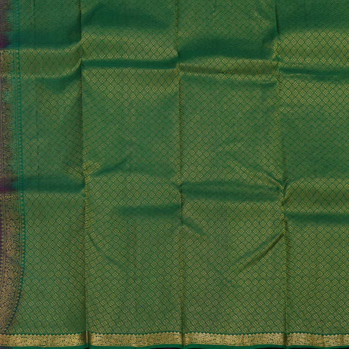 Hayagrivas Purple Handloom Kanjivaram Silk Saree BBD1296L1-11