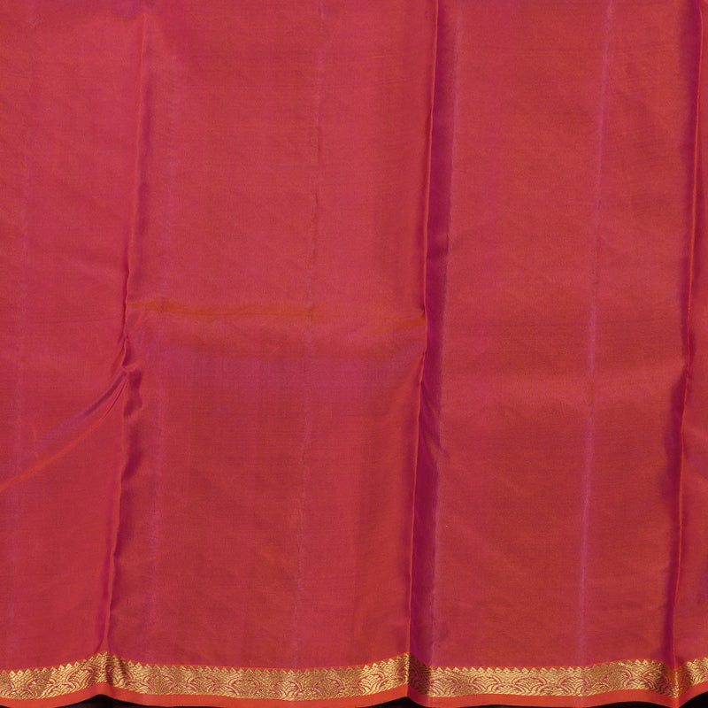 Hayagrivas Dark Brown Handloom Kanjivaram Silk Saree BBD1296L1-6