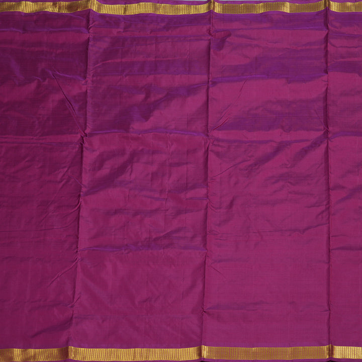 Hayagrivas Magenta Handloom Kanjivaram Silk Saree BBD1297L3-3