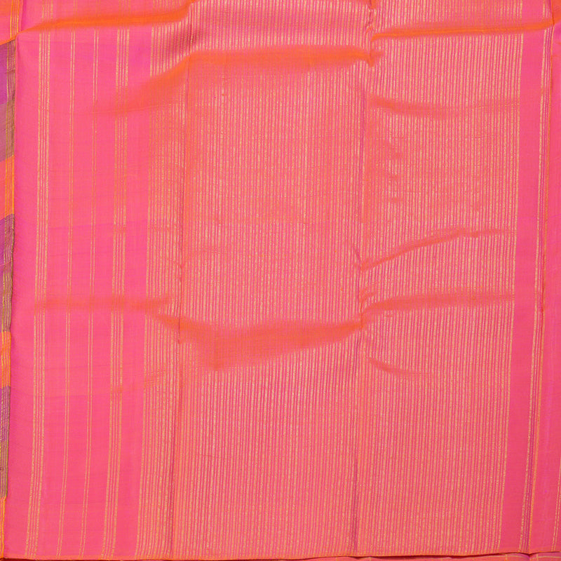 Hayagrivas Handloom Kanjivaram Silk Saree in Eclectic Multi Color Checks BBD1298L1-1