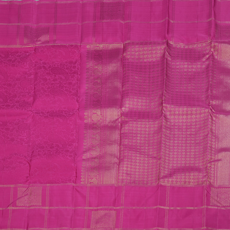 Hayagrivas Purplish Pink Handloom Kanjivaram Silk Saree BBD1299L21-1