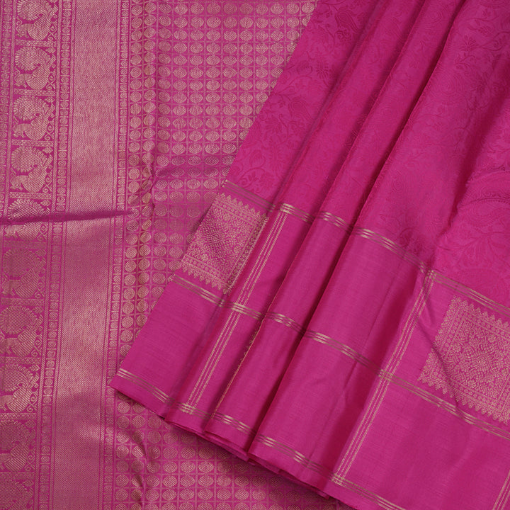 Hayagrivas Purplish Pink Handloom Kanjivaram Silk Saree BBD1299L21-1