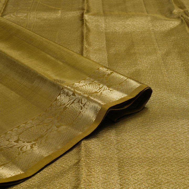 Hayagrivas Golden Bounty Shade Handloom Kanjivaram Silk Saree BBD1299L22-5