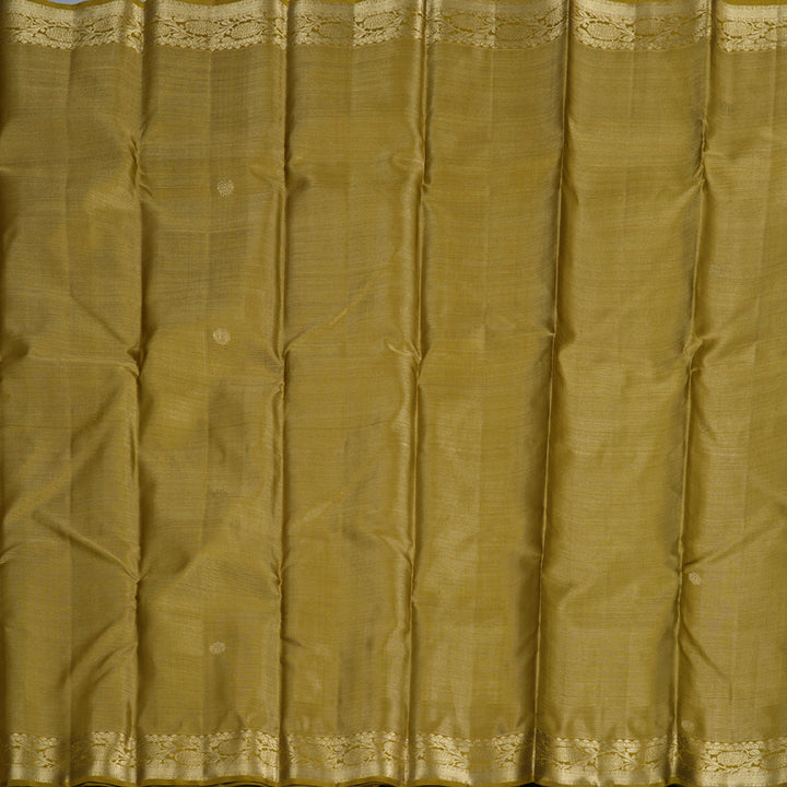 Hayagrivas Golden Bounty Shade Handloom Kanjivaram Silk Saree BBD1299L22-5